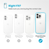 Speck Presidio2 Grip ClickLock & MagSafe - Etui iPhone 16 Pro Max (Coastal Blue / Dust Grey / White) (150725-3206)