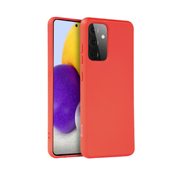 Crong Color Cover - Etui Samsung Galaxy A72 (czerwony) (CRG-COLR-SGA72-RED)