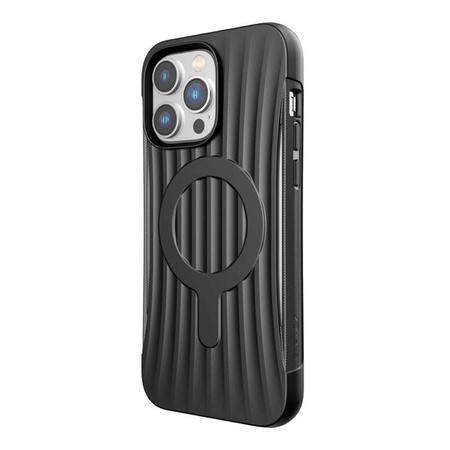 X-Doria Raptic Clutch MagSafe - Biodegradowalne etui iPhone 14 Pro Max (Drop-Tested 3m) (Black) (493307)