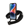 Karl Lagerfeld Monogram Plaque Logo Strap - Etui iPhone 14 Plus (czarny) (KLHCP14MSTMMK)
