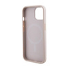 Guess Saffiano MagSafe - Etui iPhone 15 Plus (różowy) (GUHMP15MPSAHMCP)