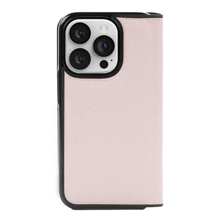 Kate Spade New York Wrap Folio Case - Skórzane etui z klapką iPhone 15 Pro Max (Pale Vellum) (KS052658)