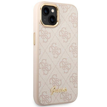 Guess 4G Metal Camera Outline Case – Etui iPhone 14 Plus (Różowy) (GUHCP14MHG4SHP)