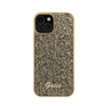 Guess Disco Metal Script - Etui iPhone 15 (złoty) (GUHCP15SPMSDGSD)