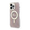 Guess 4G MagSafe - Etui iPhone 14 Pro Max (Różowy) (GUHMP14XH4STP)