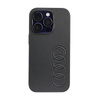 Audi Synthetic Leather - Etui iPhone 14 Pro (Czarny) (AU-TPUPCIP14P-TT/D1-BK)
