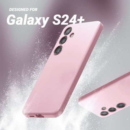 Crong Color Cover - Etui Samsung Galaxy S24+ (różowy) (CRGCOLRSGS24PPNK)