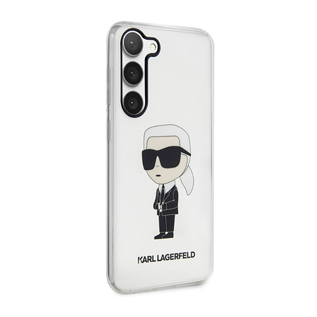 Karl Lagerfeld IML NFT Ikonik - Etui Samsung Galaxy S23 (przezroczysty) (KLHCS23SHNIKTCT)