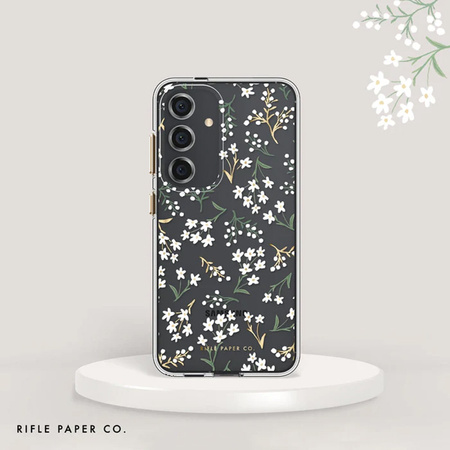 Rifle Paper Clear - Etui Samsung Galaxy S24+ (Petite Fleurs) (RP053564)