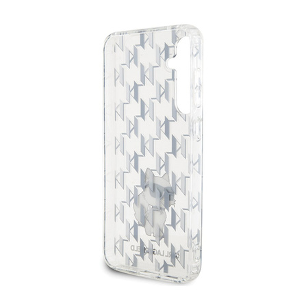 Karl Lagerfeld Monogram Choupette - Etui Samsung Galaxy S23 FE (przezroczysty) (KLHCS23FEHNCMKLT)