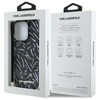 Karl Lagerfeld Zebra With Cord - Etui iPhone 16 Pro Max (fioletowy) (KLHCP16XHZBPKCCU)