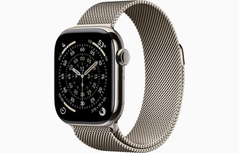 Apple Watch Series11 GPS Cellular 46mm Koperta Tytan natural/Bransoleta S/M (MFCY4MP/A)