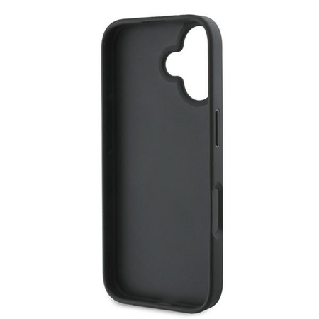 Guess 4G Bottom Stripe - Etui iPhone 16 Plus (szary) (GUHCP16MG4GLGR)