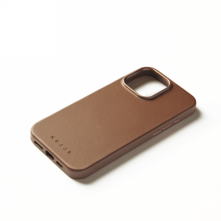 Mujjo Leather Case - etui skórzane do iPhone 16 Pro Max kompatybilne z MagSafe (tan) (MUJJO-CL-055-TN)