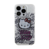 Hello Kitty IML Kitty On Bricks Graffiti - Etui iPhone 15 Pro Max (biały) (HKHCP15XHDGPHT)