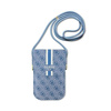 Guess 4G Stripes - Torebka crossbody na telefon (niebieski) (GUOWBP4RPSB)