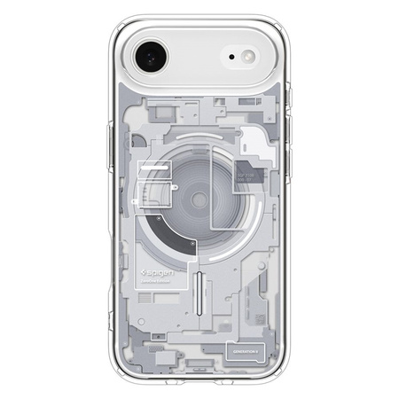 Spigen Ultra Hybrid Mag MagSafe - Etui do iPhone Air (Zero One White) (ACS10318)