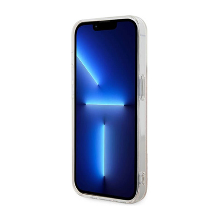 Guess 4G MagSafe - Etui iPhone 14 Pro (Różowy) (GUHMP14LH4STP)