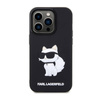 Karl Lagerfeld 3D Rubber NFT Choupette - Etui iPhone 14 Pro Max (Czarny) (KLHCP14X3DRKHNK)