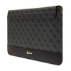 Guess 4G Stripe Metal Logo Computer Sleeve - Etui na notebooka 14" (Czarny) (GUCS14PS4SGK)