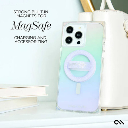 Case-Mate BLOX MagSafe - Etui iPhone 15 Pro (Rainbow Frosting) (CM051856)