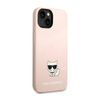 Karl Lagerfeld Choupette Body - Etui iPhone 14 Plus (jasnoróżowy) (KLHCP14MSLCTPI)