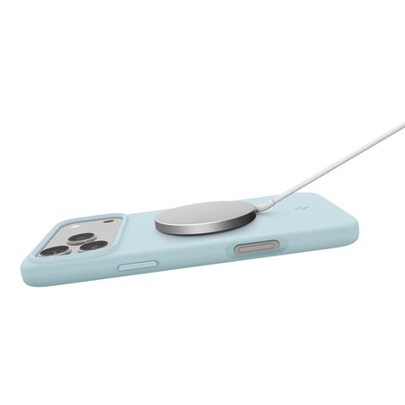 Spigen Silicone Fit Mag MagSafe - Etui do iPhone 17 Pro (Mute Blue) (ACS10338)