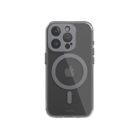 Moshi iGlaze MagSafe - Etui iPhone 15 Pro (Meteorite Gray) (99MO231007)