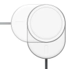 Belkin Ładowarka samochodowa 15W, magnetyczna, Qi2.0, zasilacz 20W, srebrna (WIC008BTGR-V2)