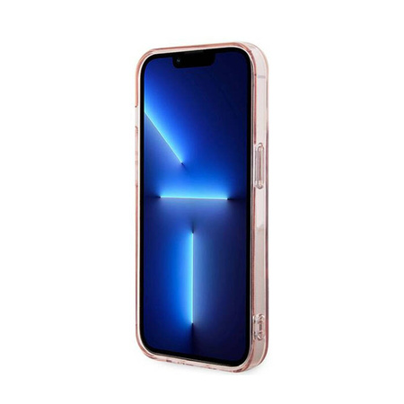 Karl Lagerfeld IML Choupette MagSafe - Etui iPhone 14 Pro (różowy) (KLHMP14LHFCCNOP)