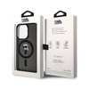 Karl Lagerfeld IML Ikonik MagSafe - Etui iPhone 15 Pro Max (czarny) (KLHMP15XHFCKNOK)