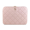 Guess Quilted 4G Sleeve - Etui na notebooka 13" / 14" (różowy) (GUCS14ZPSQSSGP)