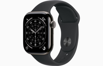 Apple Watch 11 42mm Koperta Tytan łupek/Pasek szary M/L GPS Cellular (MF8T4MP/A)