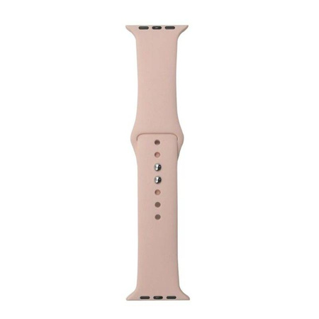 Crong Liquid - Pasek do Apple Watch 38/40/41/42 mm (piaskowy róż) (CRG-40LQB-PSN)