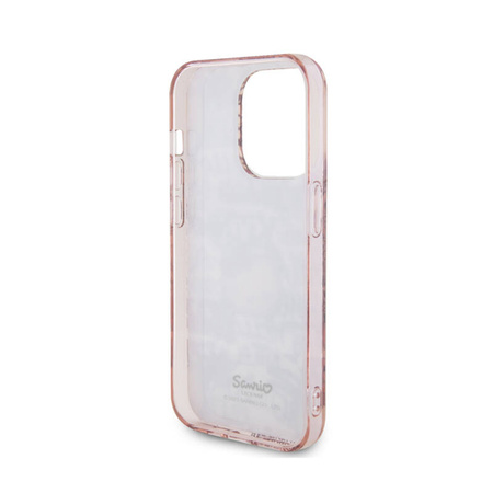 Hello Kitty IML Tags Graffiti - Etui iPhone 14 Pro (różowy) (HKHCP14LHDGPTP)