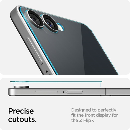 Spigen GLAS.TR EZ Fit HD - Szkło hartowane do Samsung Galaxy Z Flip 7 (AGL09586)