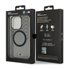 BMW Pattern MagSafe - Etui iPhone 14 Pro (Szary) (BMHMP14LHGPK)