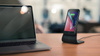 XVIDA Fast Charging Desk Stand - Ładowarka bezprzewodowa z uchwytem magnetycznym, aluminium (QC 2.0) (FCDST-01B-EU)