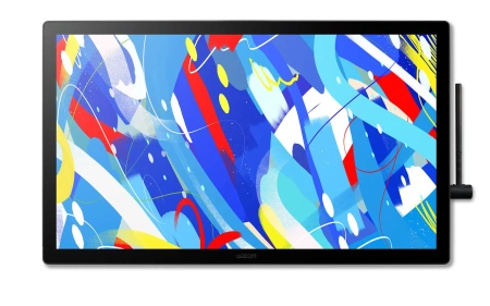 Wacom Cintiq 24 Touch - tablet ekranowy z funkcjami dotykowymi  do profesjonalnych zastosowań graficznych, piórko Pro Pen 3E, rozdzielczość Full HD (2025) (DTH246K0B)