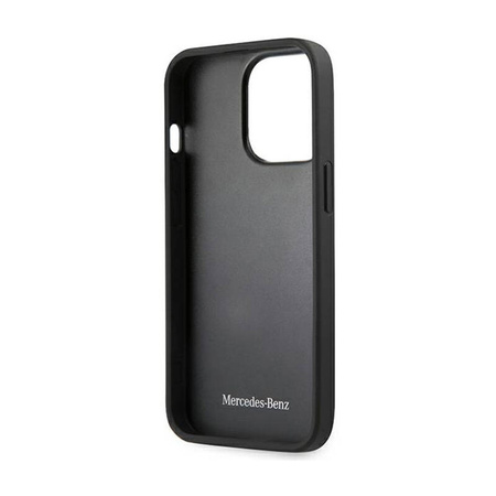 Mercedes Leather Urban Line - Etui iPhone 15 Pro Max (czarny) (MEHCP15XARMBK)