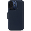 Decoded Leather Detachable Wallet - skórzana obudowa ochronna do iPhone 16 kompatybilna z MagSafe (navy) (D25IPO16DW5NY)