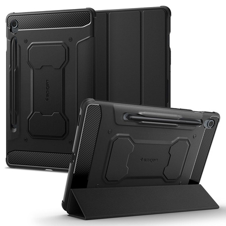 Spigen Rugged Armor Pro - Etui do Samsung Galaxy Tab S9 FE 10.9" (Czarny) (ACS06857)