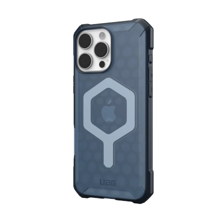 UAG Essential Armor Magsafe - obudowa ochronna do iPhone 16 Pro kompatybilna z MagSafe - niebieski (114448114151)