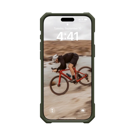 UAG Essential Armor Magsafe - obudowa ochronna do iPhone 16 Pro kompatybilna z MagSafe oliwkowy (114448117272)