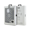 Karl Lagerfeld IML Crossbody Monogram Karl & Choupette Head MagSafe - Etui iPhone 15 Pro Max (czarny) (KLHMP15XHCKCKLCK)