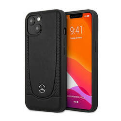 Mercedes Leather Urban Line - Etui iPhone 14 Plus (czarny) (MEHCP14MARMBK)
