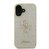 Guess Fixed Glitter Big 4G - Etui iPhone 16 (złoty) (GUHCP16SHG4SGD)