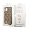 Guess 4G Metal Camera Outline Case – Etui iPhone 14 Plus (Brązowy) (GUHCP14MHG4SHW)