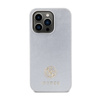 Guess 4G Strass Metal Logo - Etui iPhone 15 Pro (srebrny) (GUHCP15LPS4DGPS)