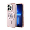 Karl Lagerfeld IML Choupette MagSafe - Etui iPhone 15 Pro (różowy) (KLHMP15LHFCCNOP)